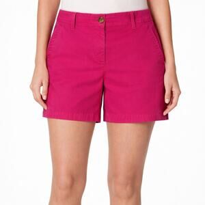 Talbots Girlfriend Chino Shorts Pink 2 Petite